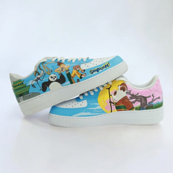 Kung Fu Panda Nike Air Force 1 custom sneakers India