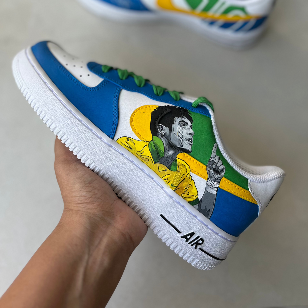 Neymar Brazil Football Nike Air Force 1 custom sneakers India