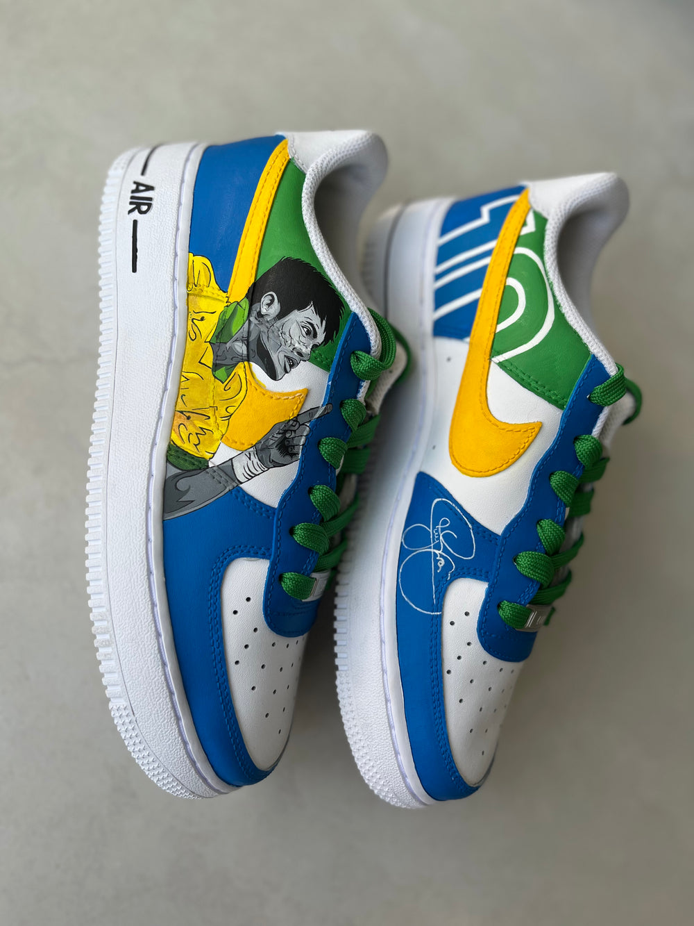 Neymar Brazil Football Nike Air Force 1 custom sneakers India