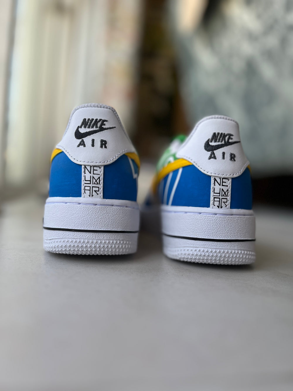 Neymar Brazil Football Nike Air Force 1 custom sneakers India