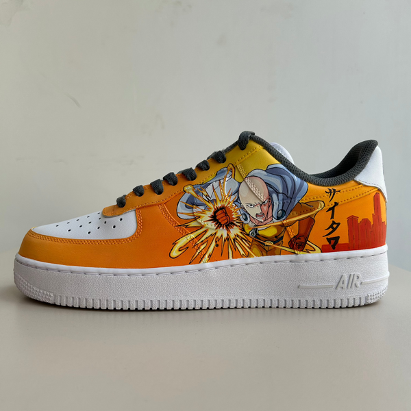 One Punch Man Saitama Anime Nike Air Force 1 custom sneakers India