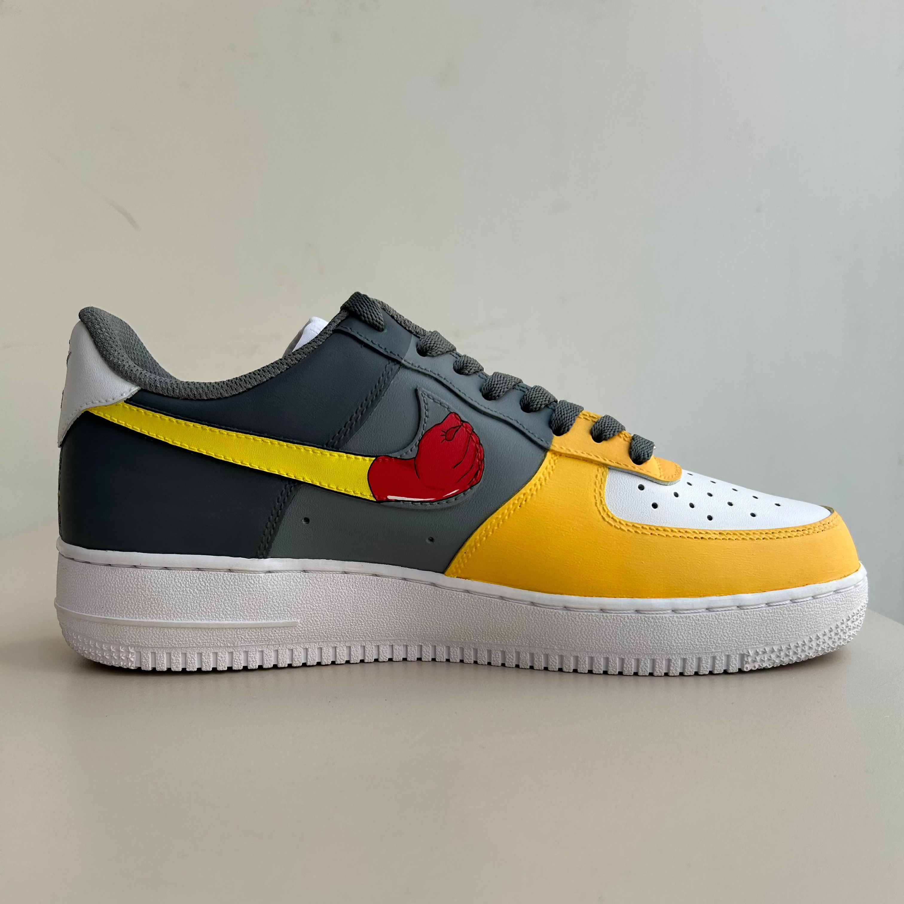 One Punch Man Saitama Anime Nike Air Force 1 custom sneakers India