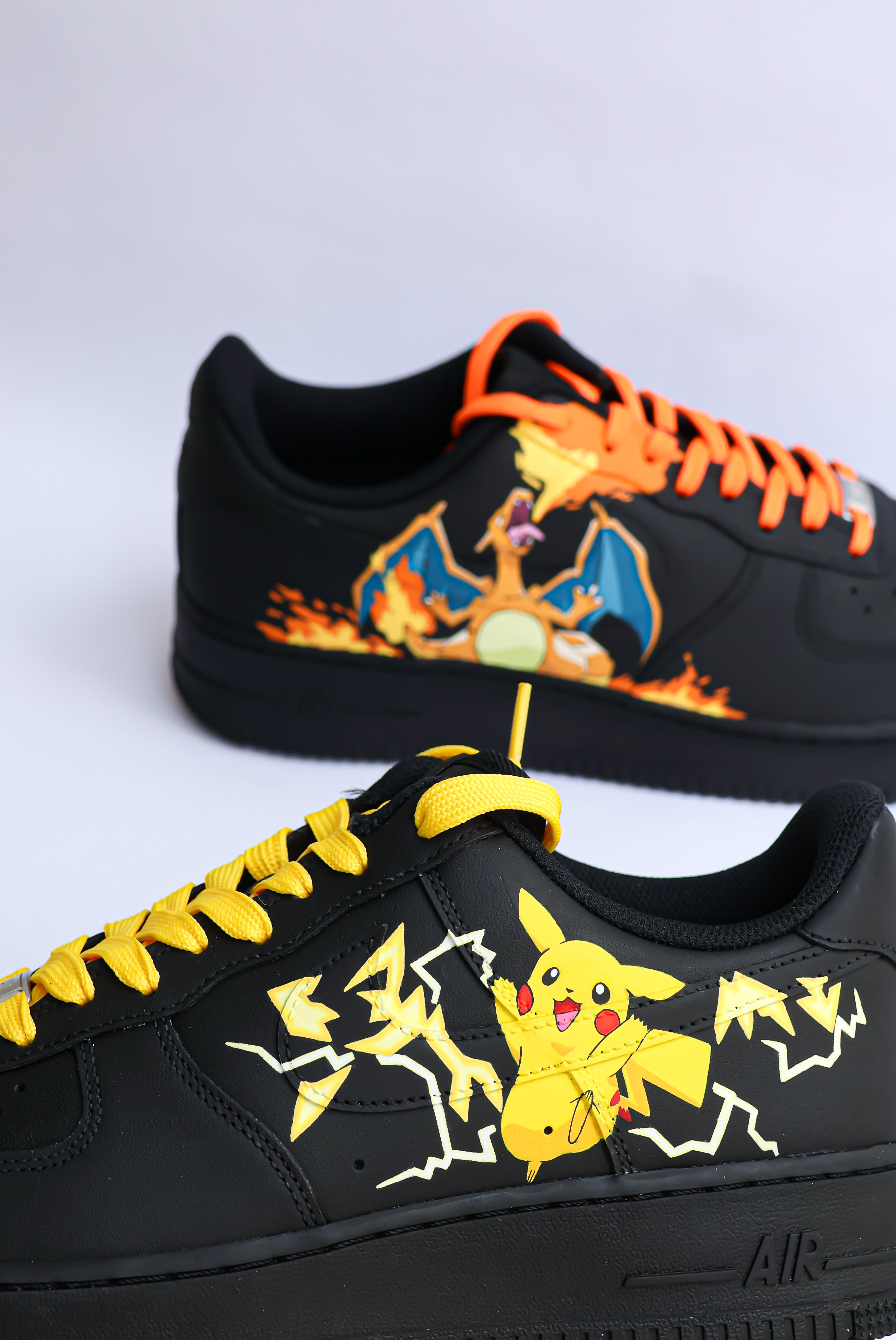 Pikachu Charizard Pokemon  Nike Air Force 1 custom sneakers India