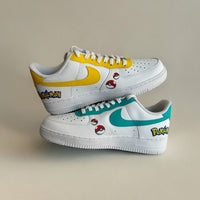 Pikachu and Bulbasaur Pokemon Nike Air Force 1 custom sneakers India