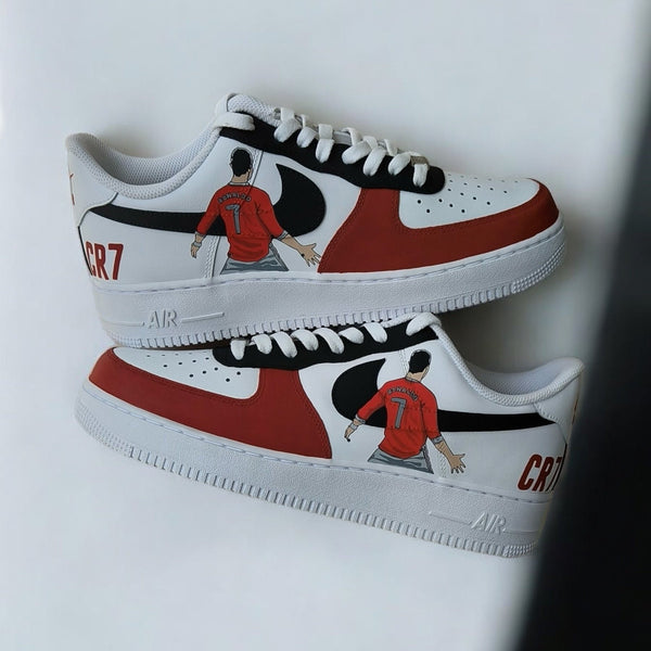 Ronaldo Manchester United Sports Nike Air Force 1 custom sneakers India