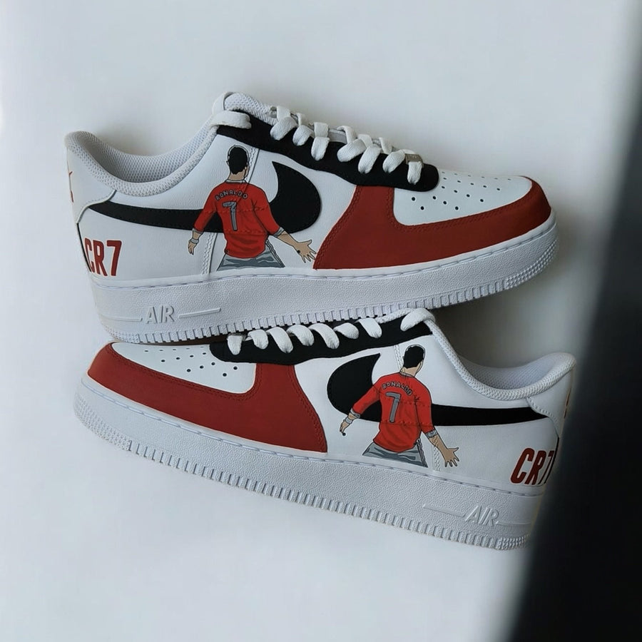 Ronaldo Manchester United Sports Nike Air Force 1 custom sneakers India