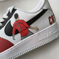 Ronaldo Manchester United Sports Nike Air Force 1 custom sneakers India