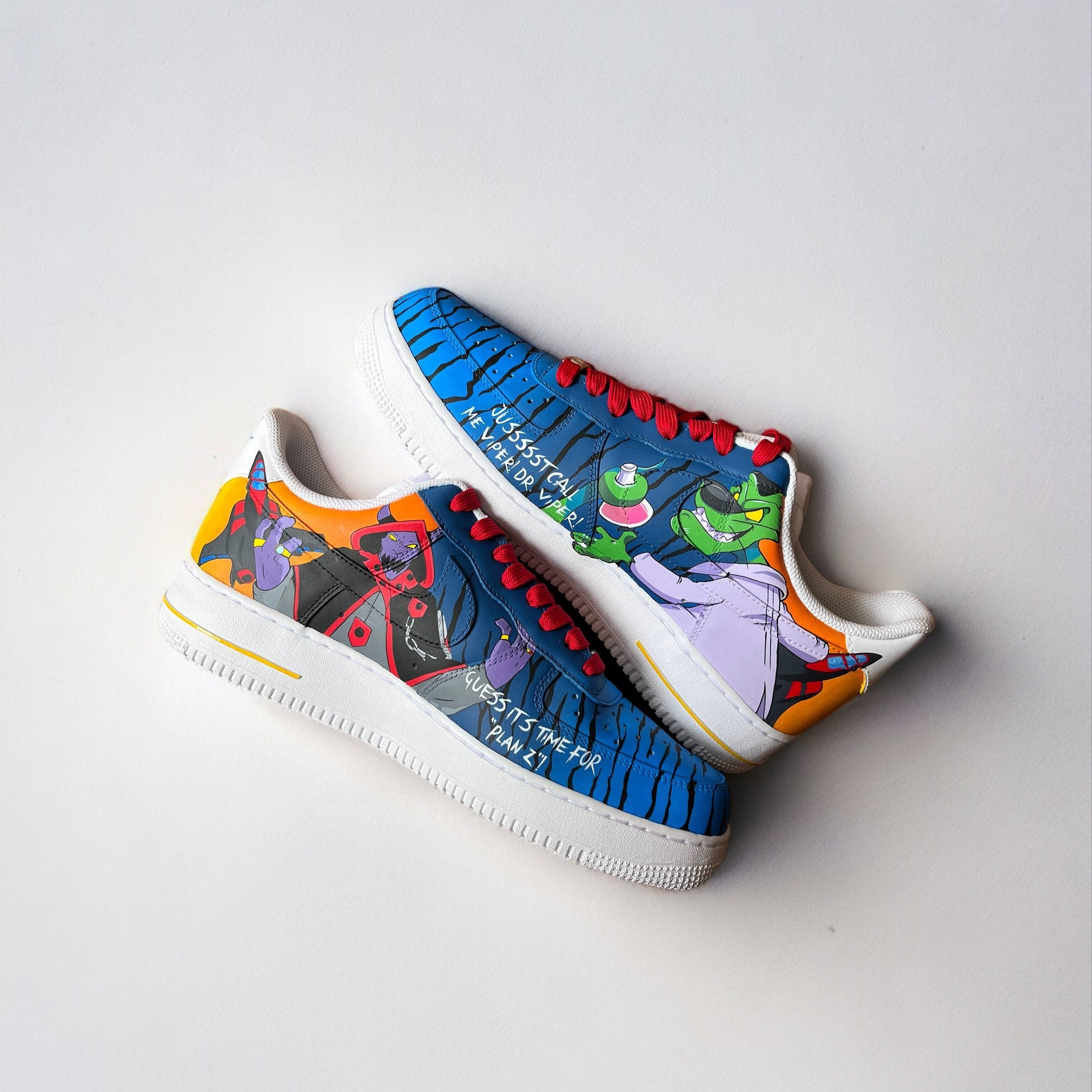 SWAT Kats Cartoon Razor T-bone Nike Air Force 1 custom sneakers India