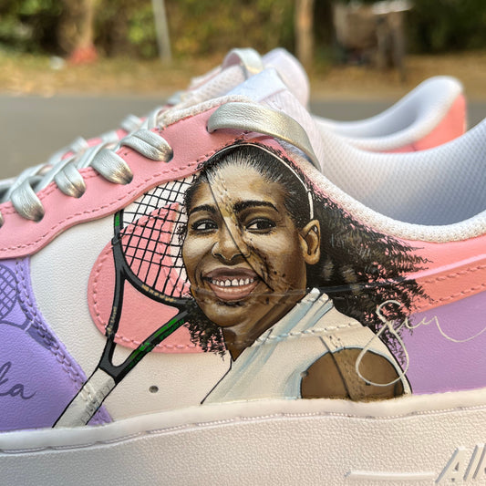 Serena Williams Tennis Nike Air Force 1 Custom Sneakers India