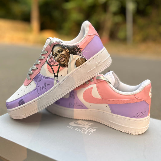 Serena Williams Tennis Nike Air Force 1 Custom Sneakers India