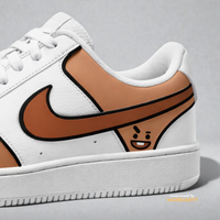 BT21 Shooky Court Vision showing brown and black Shooky cookie character design
