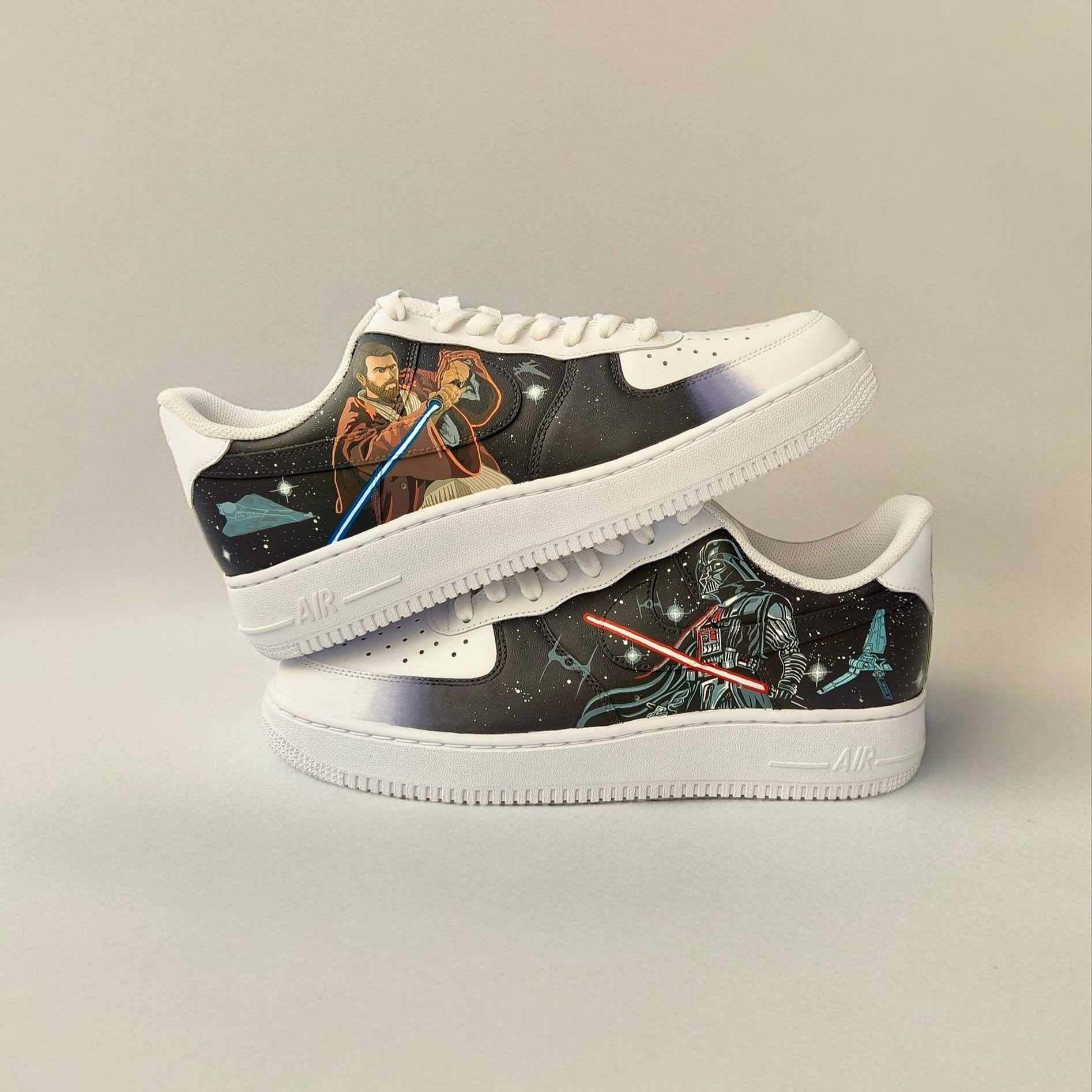Star Wars Obi Wan Kenobi Darth Vader Nike Air Force 1 custom sneakers India