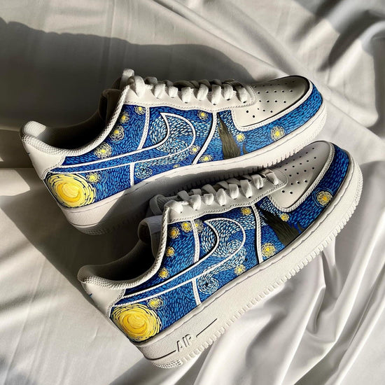 Starry Night Van Gogh  Nike Air Force 1 custom sneakers India