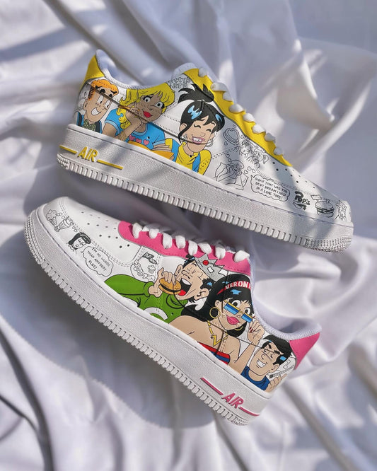 The Archies Comics Nike Air Force 1 custom sneakers India