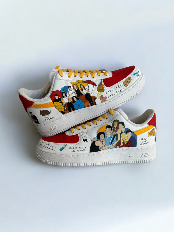 The FRIENDS TV Series Nike Air Force 1 custom sneakers India