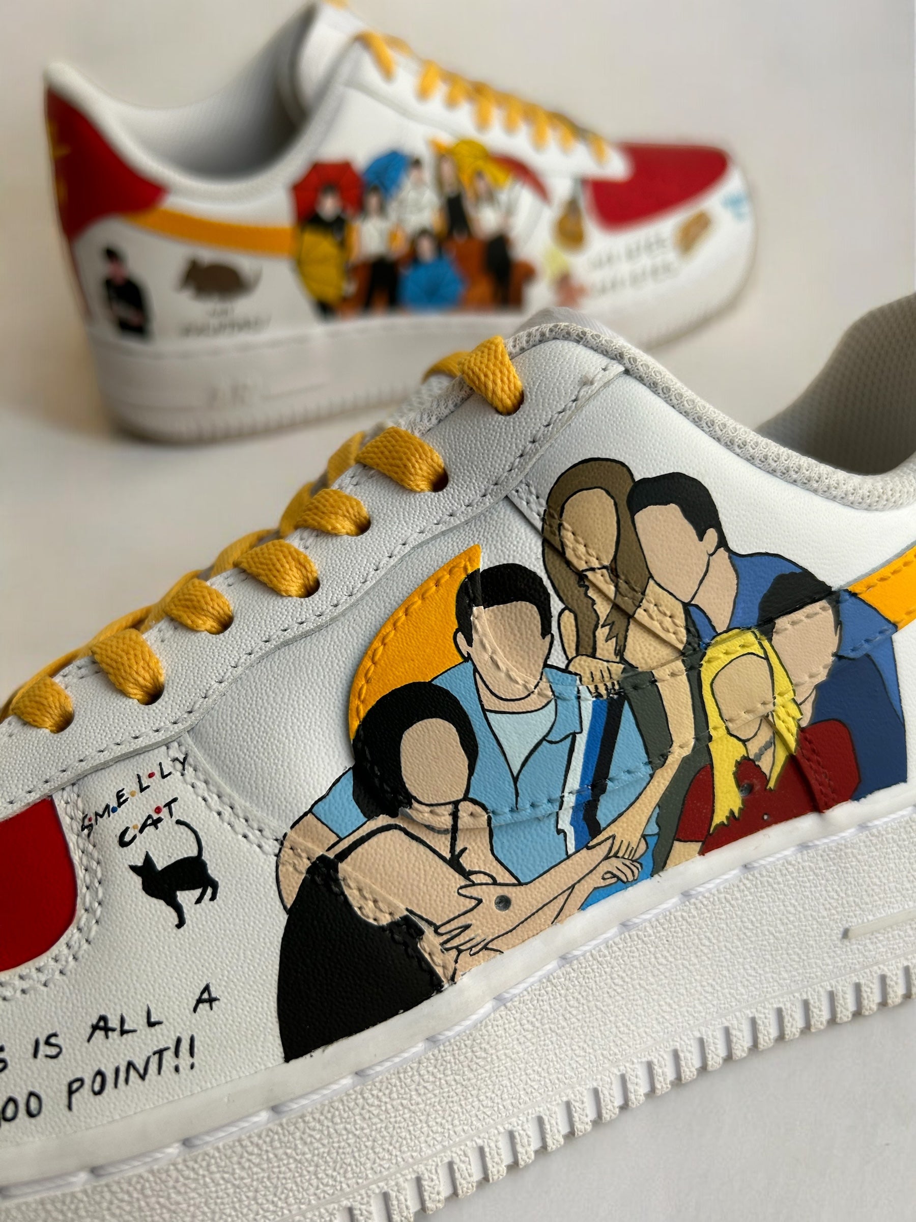 The FRIENDS TV Series Nike Air Force 1 custom sneakers India