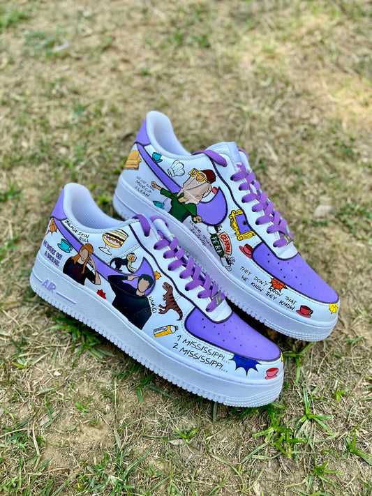 The FRIENDS TV Series Nike Air Force 1 custom sneakers India