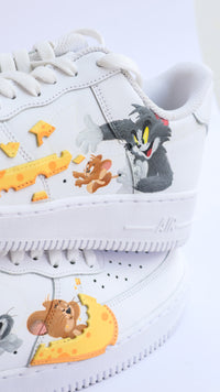 Tom and Jerry Cartoon Nike Air Force 1 custom sneakers India
