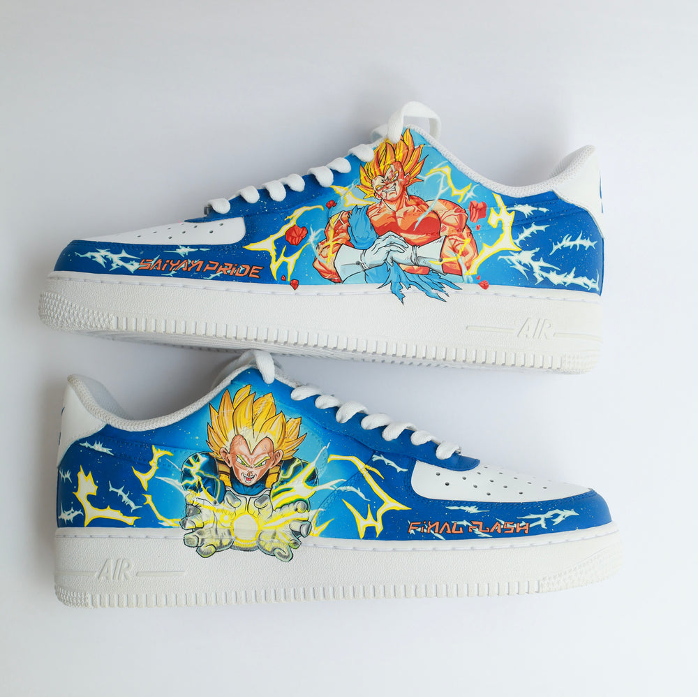 Vegeta Dragon Ball Z Anime Nike Air Force 1 custom sneakers India