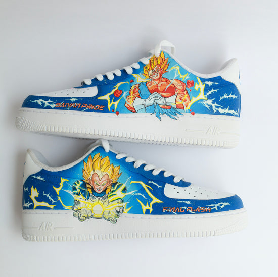 Vegeta Dragon Ball Z Anime Nike Air Force 1 custom sneakers India
