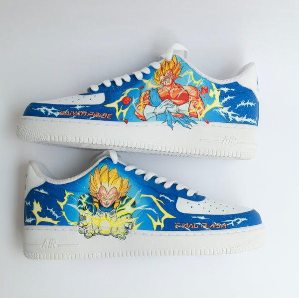 Vegeta Dragon Ball Z Anime Nike Air Force 1 custom sneakers India