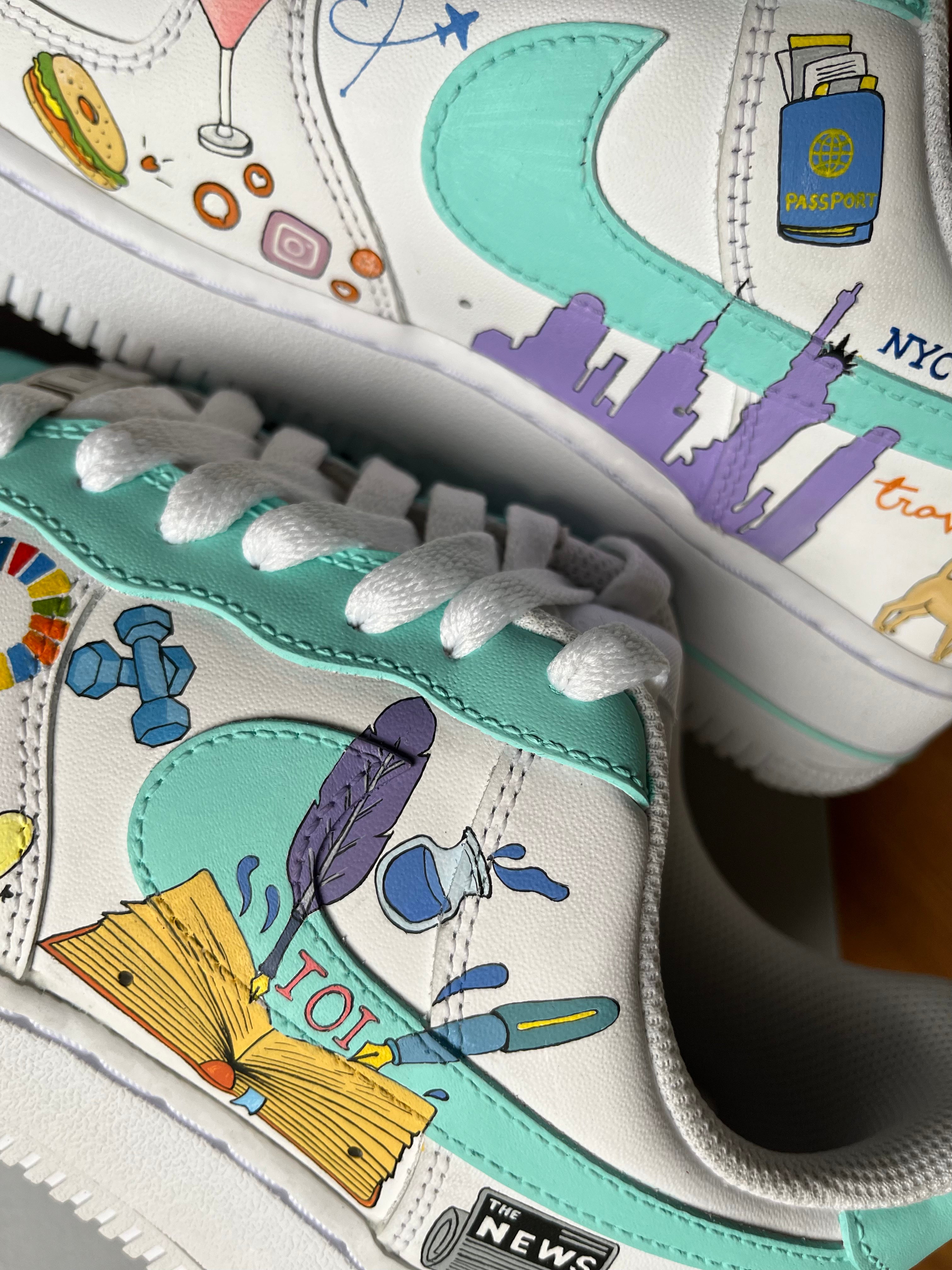 Wear Your Story Nike Air Force 1 custom sneakers India