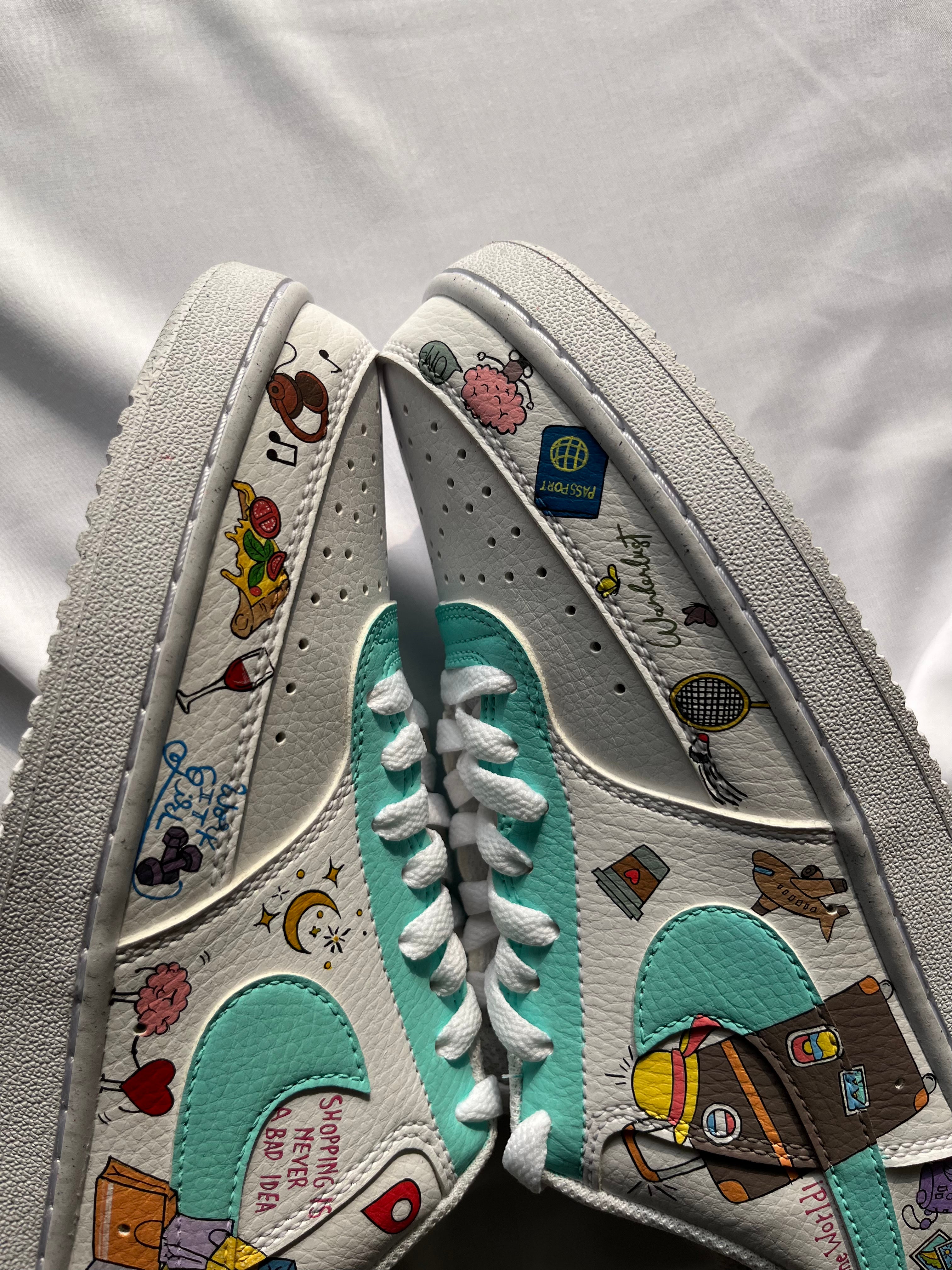 Wear Your Story  Nike Court Vision custom sneakers India